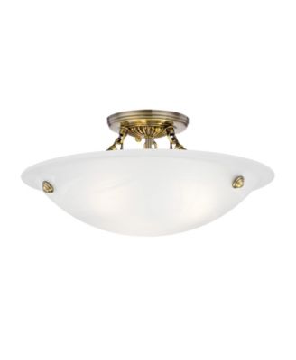 Livex - Oasis 3-Light 7" Large Ceiling Mount