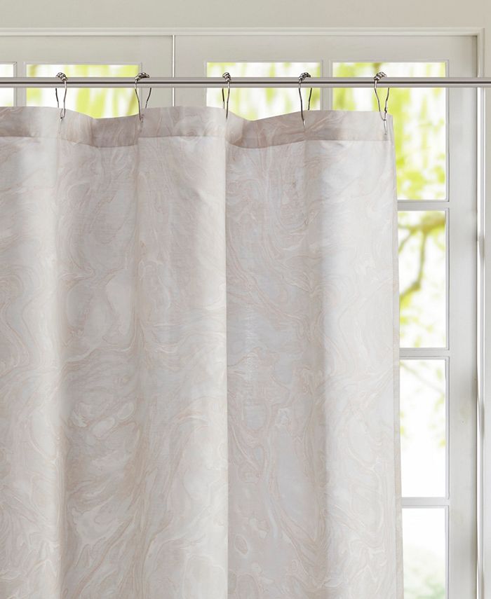 Madison Park Emory Cotton Printed Shower Curtain & Reviews Shower