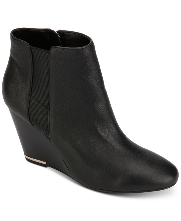 Kenneth Cole New York Women's Merrick Wedge Booties - Macy's