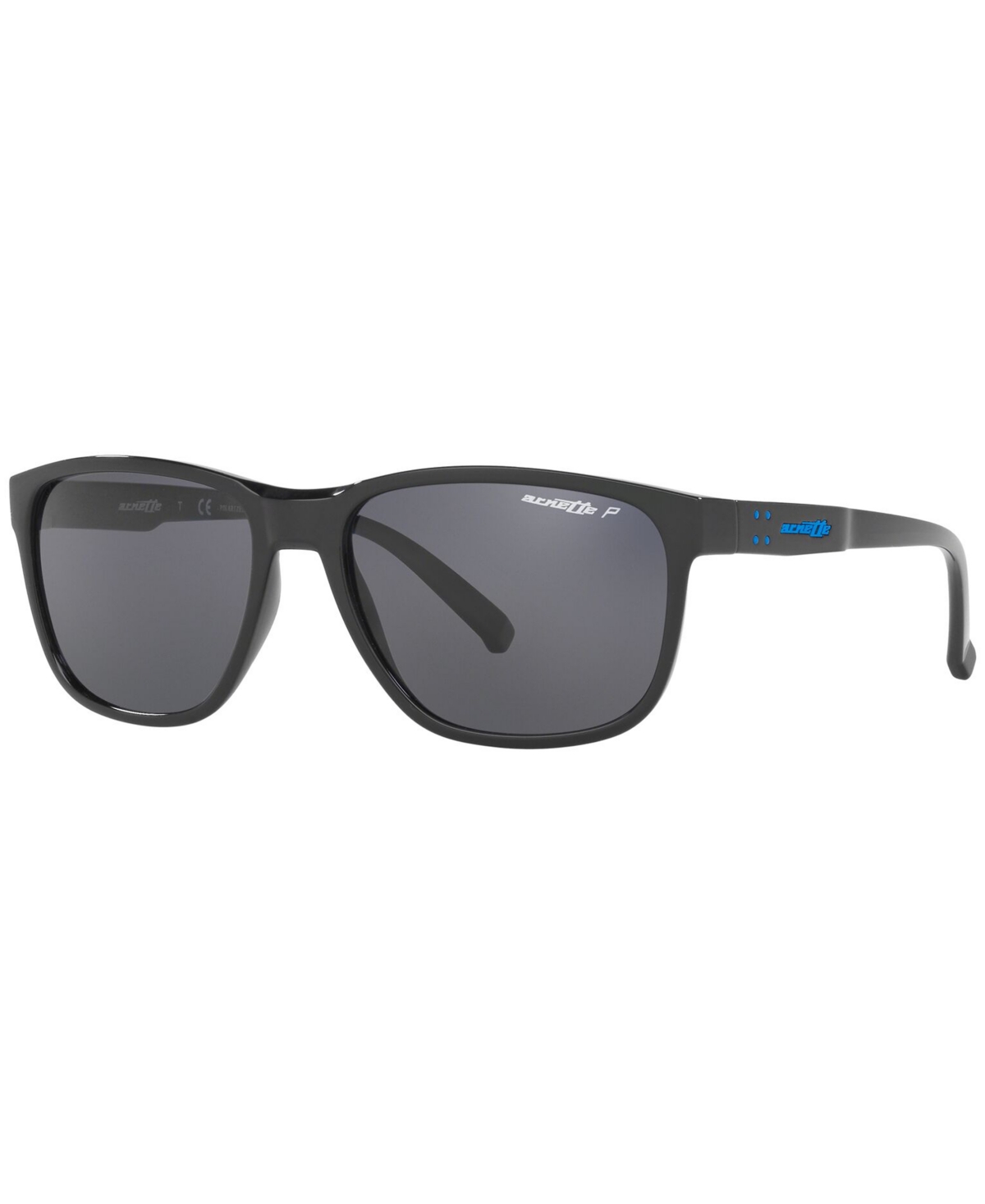 Arnette Polarized Sunglasses, An4257 57 Urca In Black,polar Grey