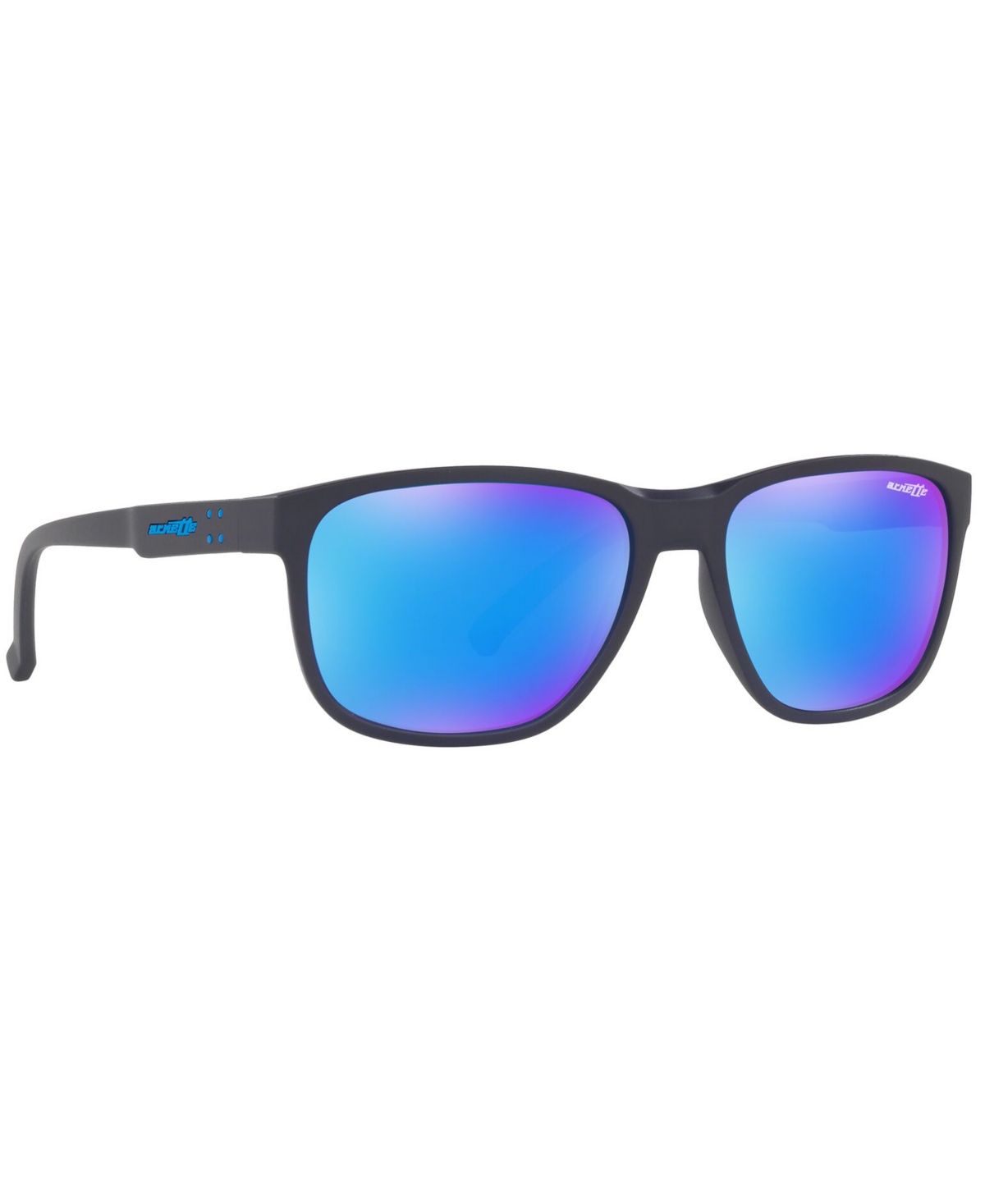 Shop Arnette Sunglasses, An4257 57 Urca In Dark Blue,green Mirror Light Blue