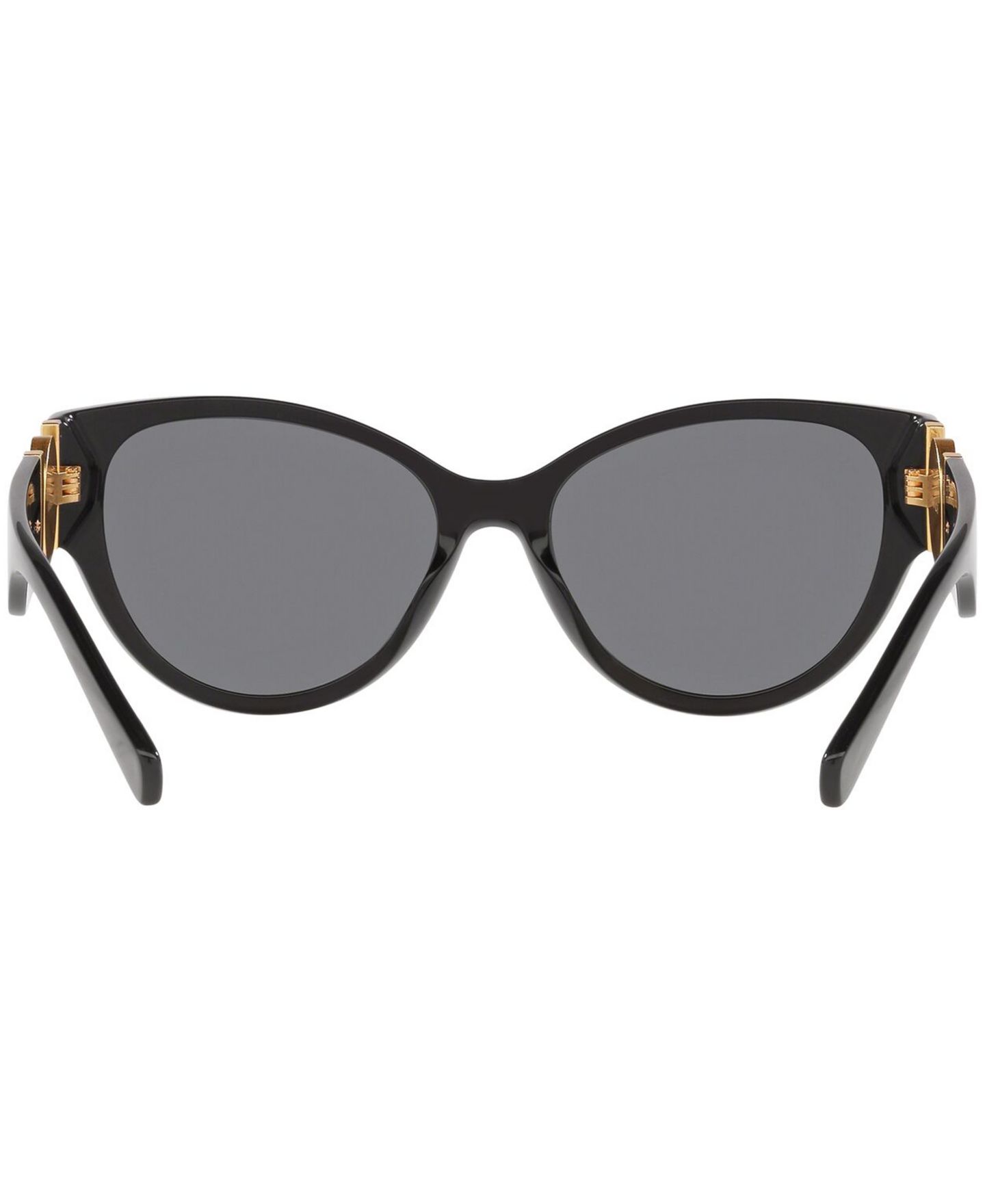 Женские солнцезащитные очки Versace VE4368, цвет: Чёрный / Серый — фото 3