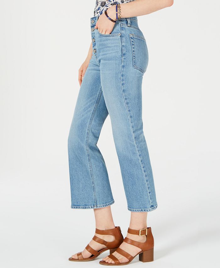 Lucky Brand Bridgette Button-Fly Flare Jeans & Reviews - Jeans - Women ...