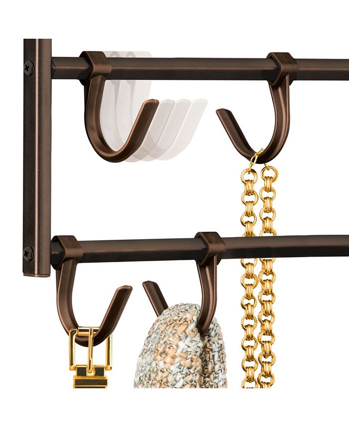 Lynk 15 Hook Closet Organizer Rack Macy's