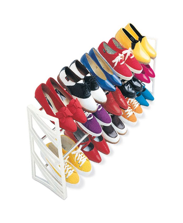 Lynk 15 Pair Convertible Closet Shoe Rack Organizer - Macy's