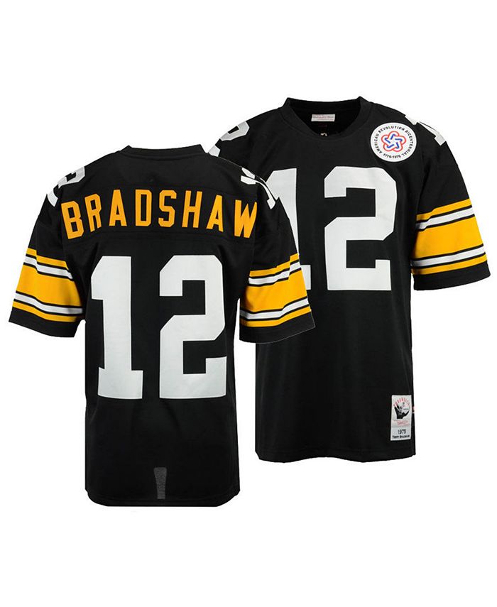 Men's Terry Bradshaw Pittsburgh Steelers Authentic Football Jersey