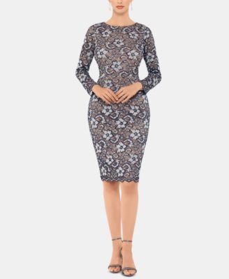 Macy’s Xscape Floral Lace Sheath Dress deals 2