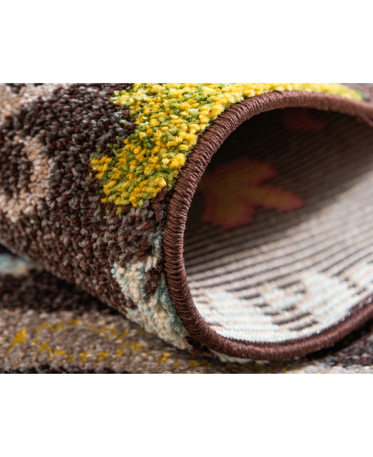 Closeout! Bayshore Home Newwolf New110' Area Rug - Brown