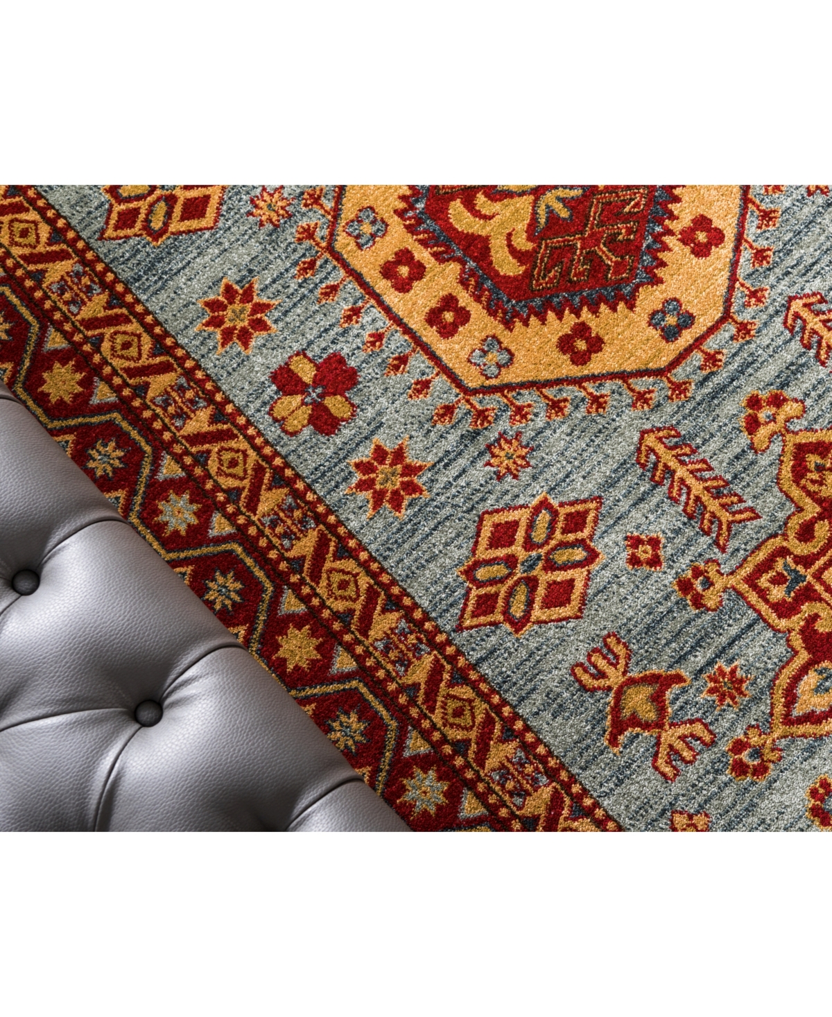 Bayshore Home Harik Har1Area Rug - Light Blue