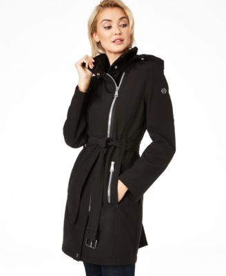 calvin klein anorak hooded coat