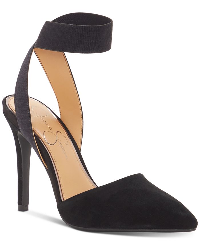 Jessica simpson black heels on sale macys