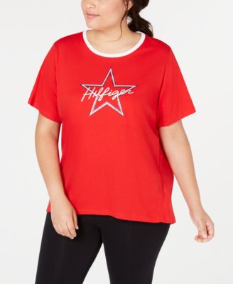 tommy hilfiger plus size t shirt