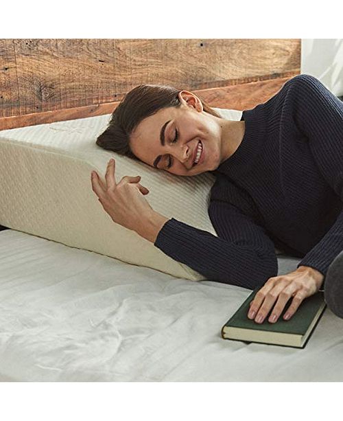 Brentwood Home Zuma Leg Rest Therapeutic Foam Wedge Pillow
