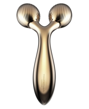 Touchbeauty Body Face Massage Beauty Roller In Gold