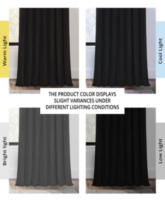 Signature Extra Wide Velvet Blackout Curtain