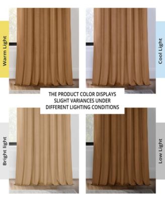 Signature Extra Wide Velvet Blackout Curtain