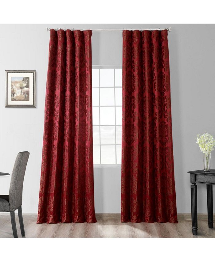 Exclusive Fabrics & Furnishings Astoria Jacquard Panel, 50" x 120" Macy's