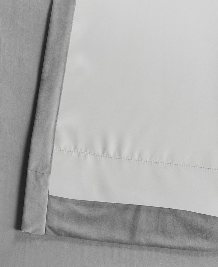 Exclusive Fabrics & Furnishings Signature Pleated Blackout Velvet Panel ...