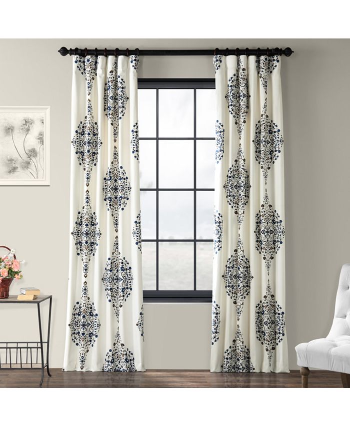 Exclusive Fabrics & Furnishings Kerala Cotton Twill Panel, 50" x 84