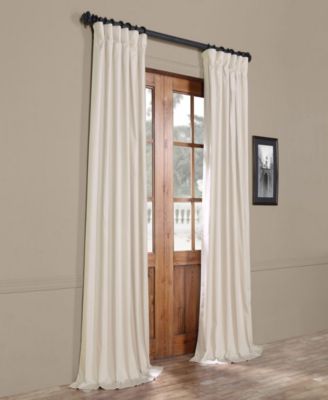 Solid Cotton Hotel Blackout Curtain