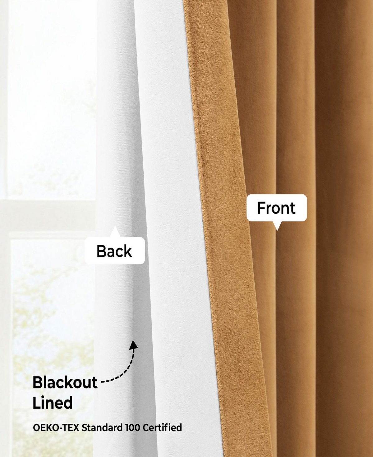 Half Price Drapes Grommet Signature Velvet Blackout Curtain