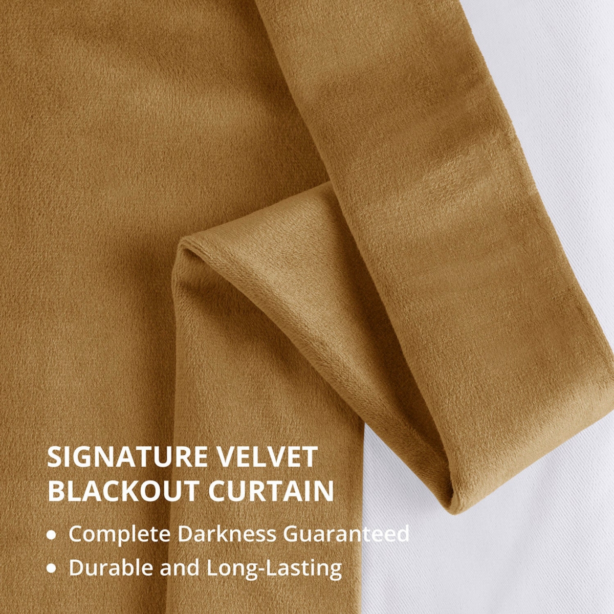 Half Price Drapes Grommet Signature Velvet Blackout Curtain
