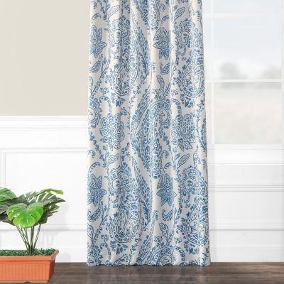 Tea Time Floral Room Darkening Curtain