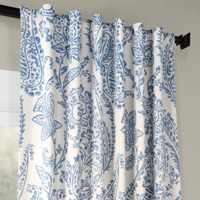 Tea Time Floral Room Darkening Curtain