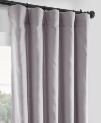 French Linen Room Darkening Curtain