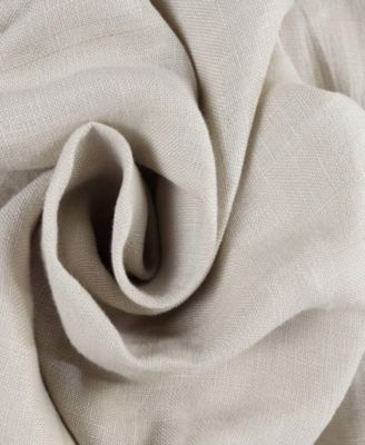 Fresh Khaki French Linen Room Darkening Curtain