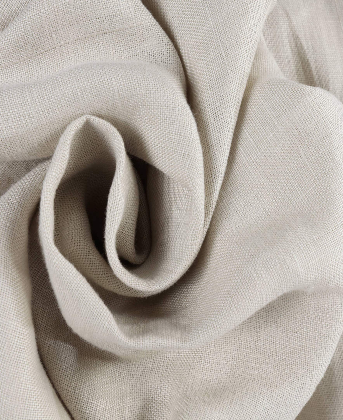 Half Price Drapes Fresh Khaki French Linen Room Darkening Curtain In Beige,tan