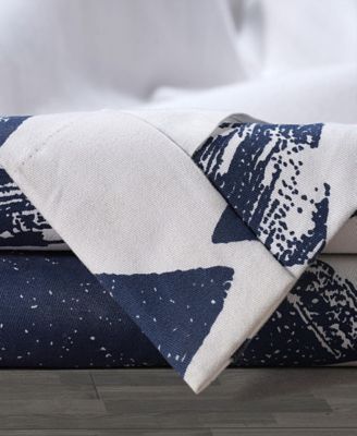 Geometric Printed Cotton Room Darkening Curtain