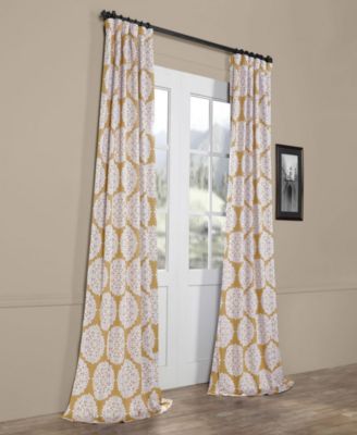 Meridian Damask Room Darkening Curtain