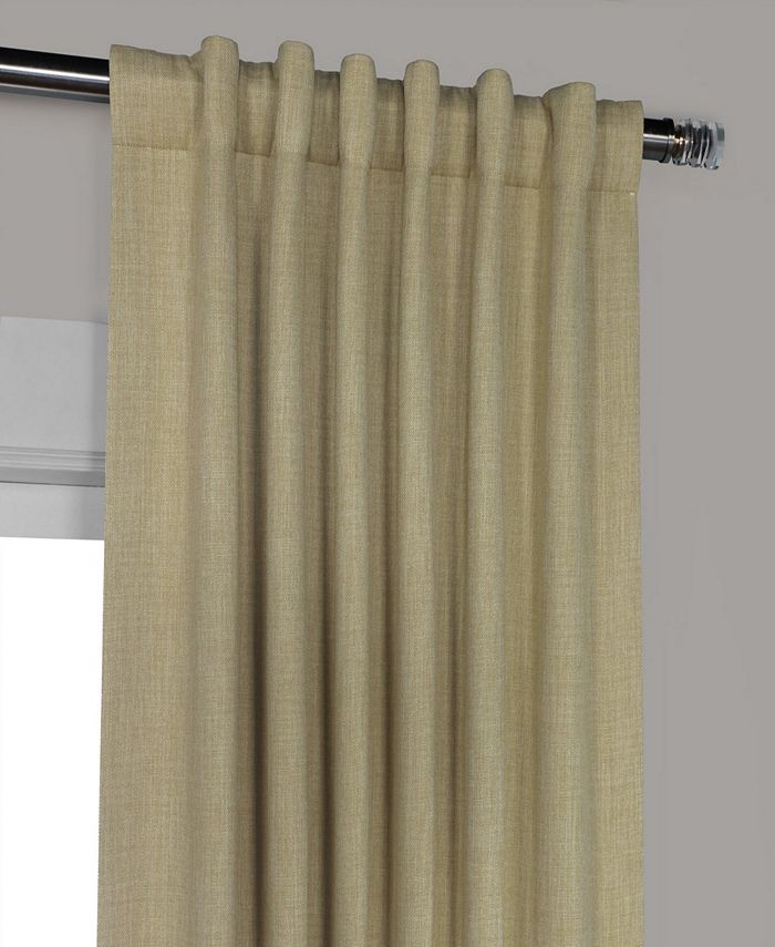 Exclusive Fabrics Furnishings Blackout 50 quot x 108 quot Curtain Panel Macy #39 s