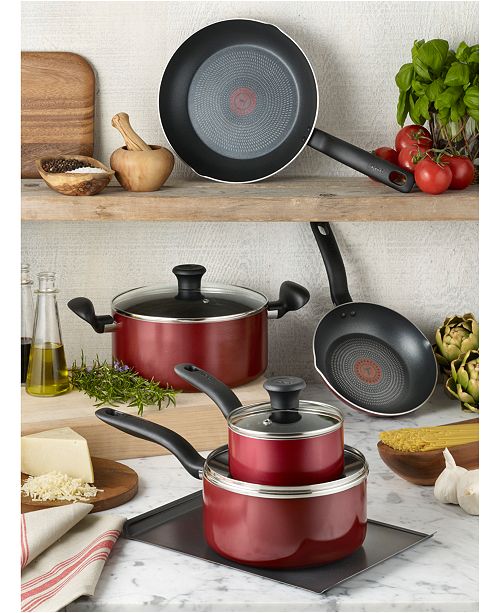 TFal Culinaire 16Pc. Nonstick Aluminum Cookware Set & Reviews