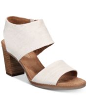 Toms sandals heels outlet