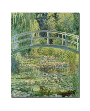 Trademark Global Claude Monet 'the Waterlily Pond Pink Harmony 1899' Canvas Art In Multi