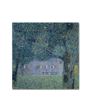 Trademark Global Gustav Klimt 'farmhouse In Upper Austria' Canvas Art In Multi