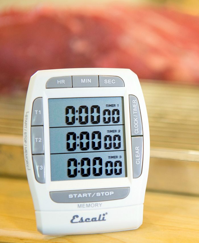 Escali Corp Triple Event Digital Timer Macy's