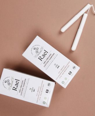 Rael Organic Cotton Regular Tampons