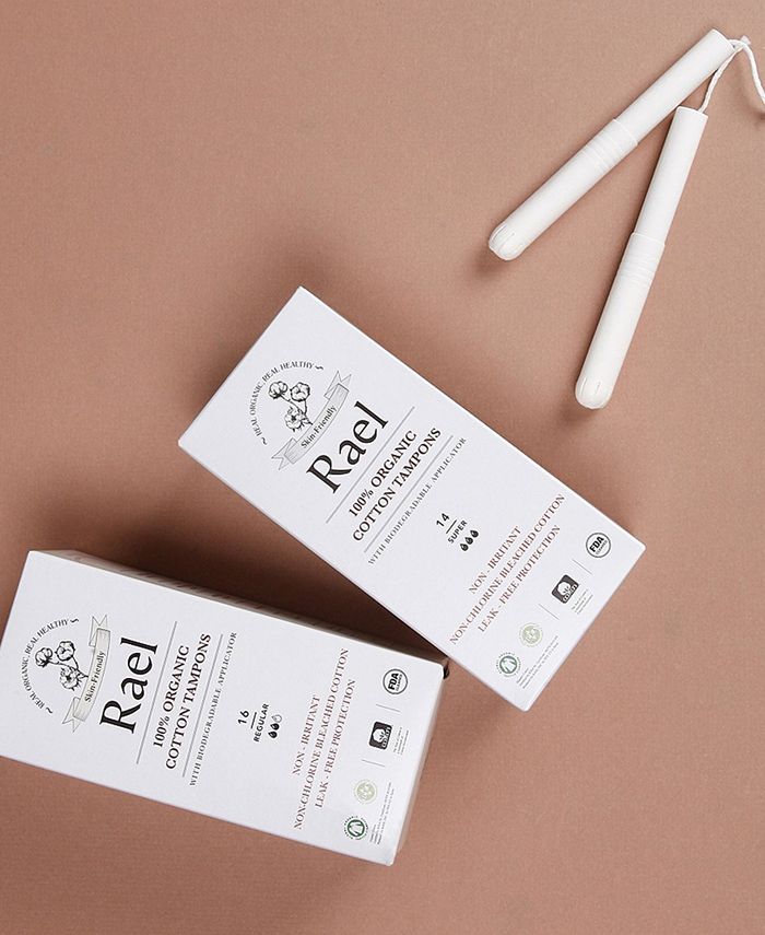 Rael Organic Cotton Regular Tampons Macy's