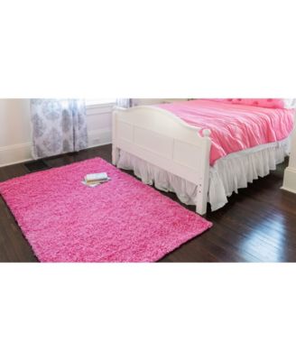 Solid Shag SS1 8' x 10' Area Rug