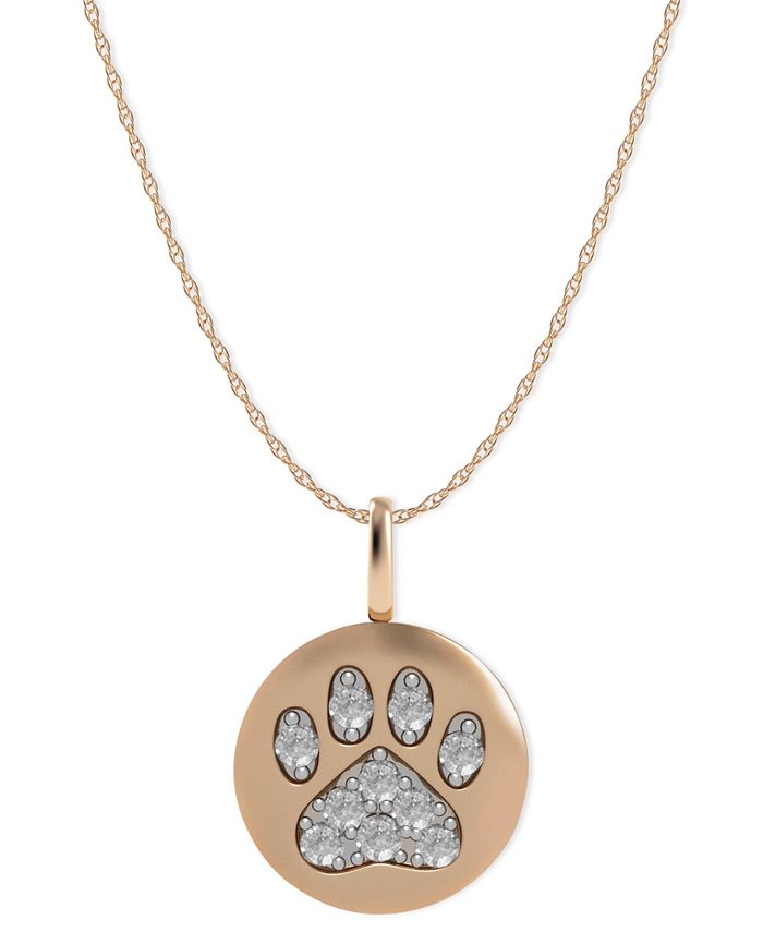 Macy's rose hotsell gold necklace