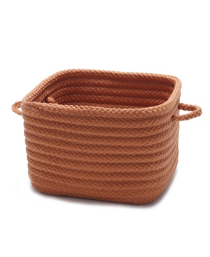 Colonial Mills Simply Home Shelf Square Braided Storage