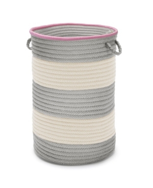 Color Block Braided Hamper