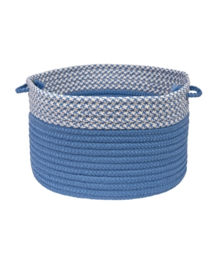 Houndstooth Dipped Braided Storage Basket