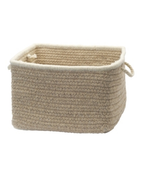 Colonial Mills Natural Style Square Braided Basket