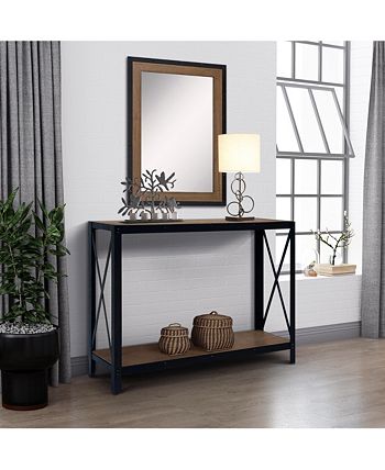 Gallerie Décor - Industrial Console Table, Quick Ship