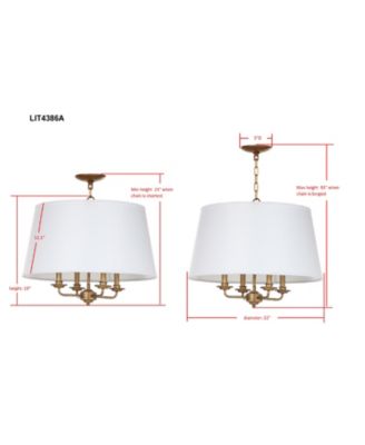 Kimball 22"D Adjustable Pendant 