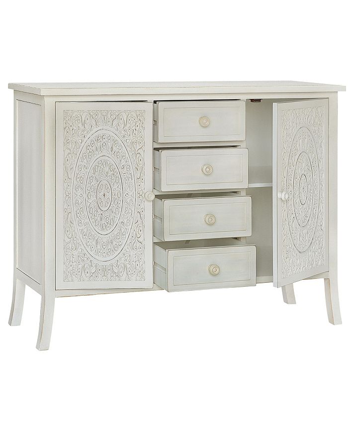 Gallerie Décor Antiqued Carved Large Macy's